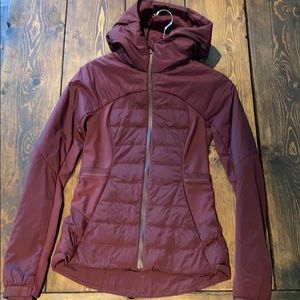 SIze 4 Lululemon Down for it All jacket